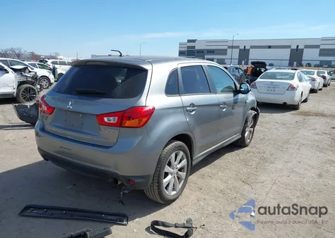 2014 Mitsubishi Outlander Sport Es из США, поврежденный, VIN 4A4AP3AU0EE007181